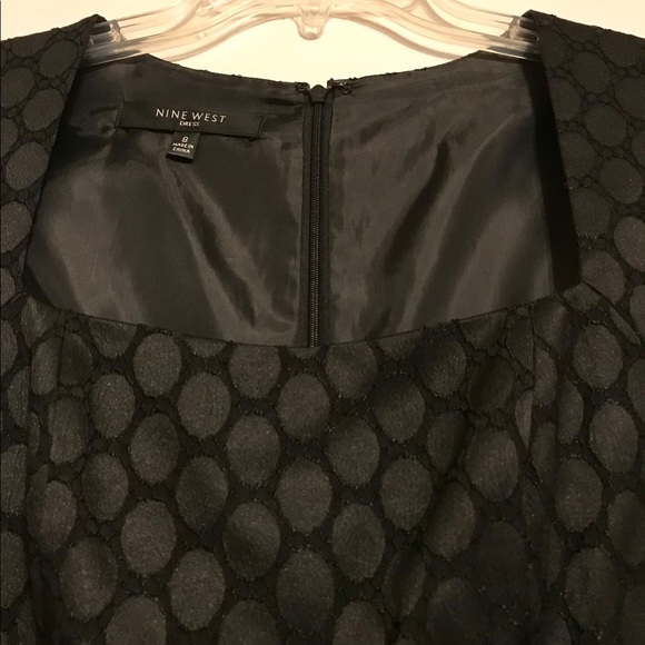 Nine West black dress, size 8. - Picture 2 of 4
